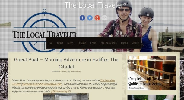 The Local Travelerns: Morning Adventures in Halifax, The Citadel