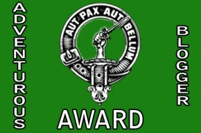 Adventurous Blogger Award!