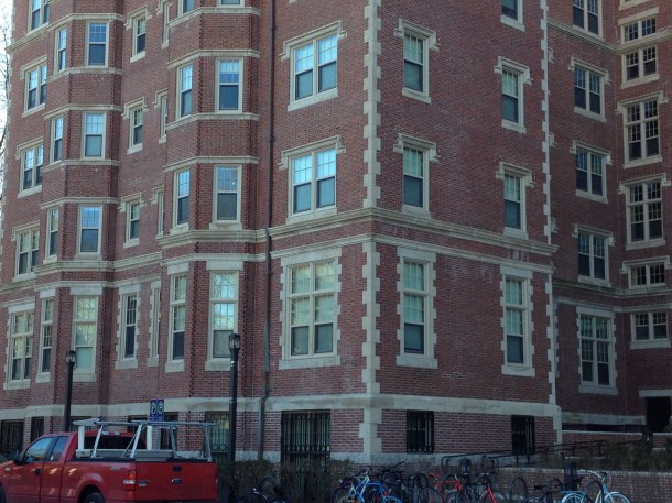 I think I got Dad's old room in there on the right side.